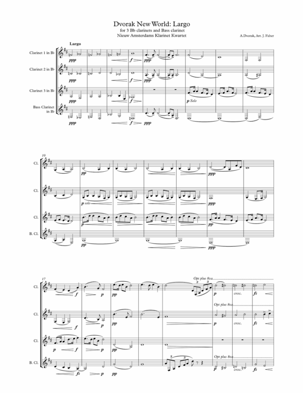 Largo - Dvořák
