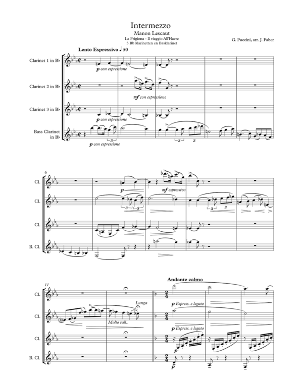 Intermezzo - Puccini